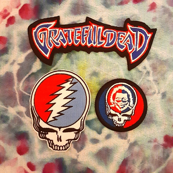 Grateful Dead Other - Grateful Dead Patch Lot, Jerry Garcia SYF Patch